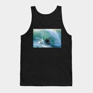 Bodyboarder in action Tank Top